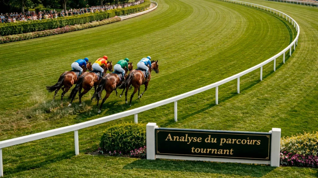 Ascot round course turning track analysis