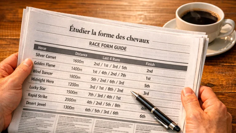 Reading horse racing form for Ascot